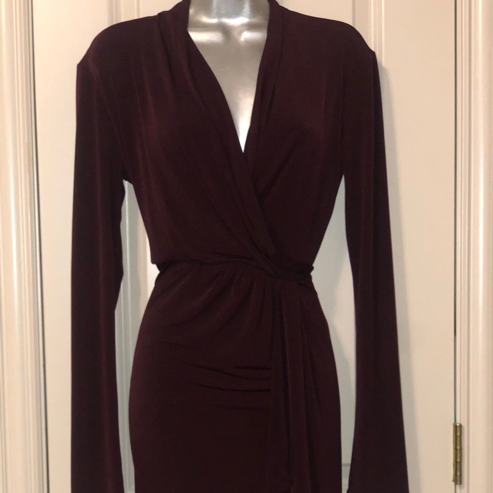 Victoria secret burgundy dress sz:M